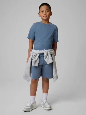 4F Spodenki dresowe chłopięce - niebieskie 140 (9-10 lat)