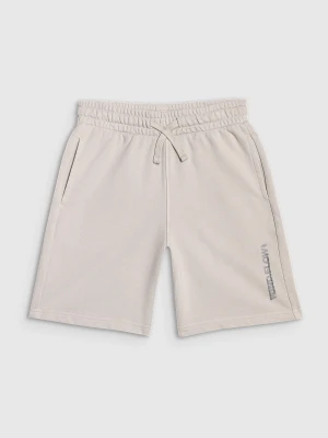 4F Spodenki dresowe chłopięce - szare 146 (10-11 lat)