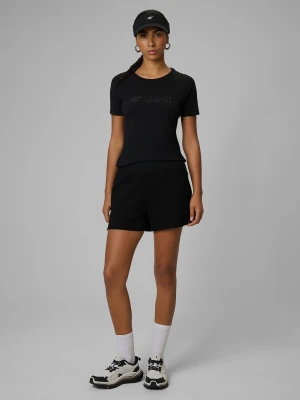 4F Spodenki dresowe damskie - czarne S