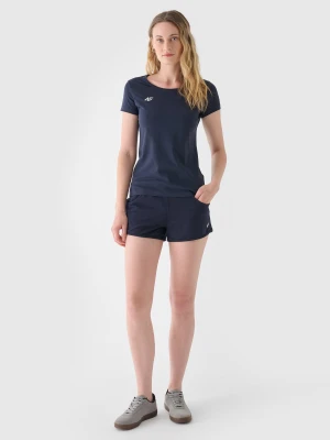 4F Spodenki dresowe damskie - granatowe L