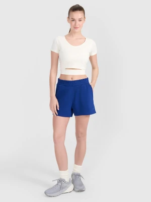 4F Spodenki dresowe damskie - granatowe XL