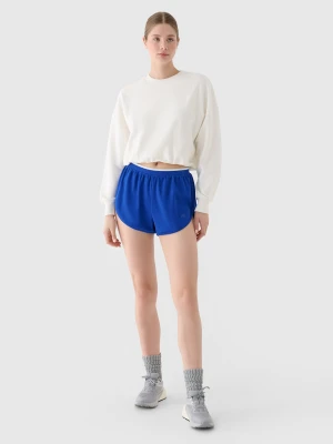 4F Spodenki dresowe damskie - niebieskie XL