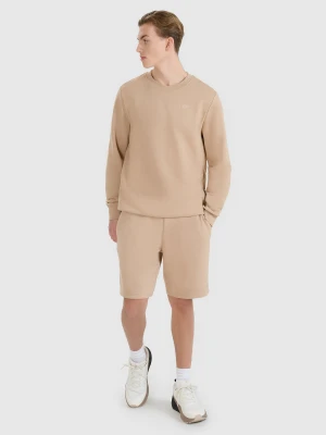 4F Spodenki dresowe męskie - beżowe L