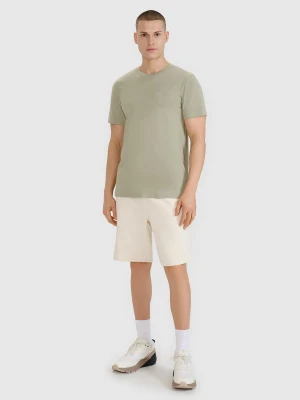 4F Spodenki dresowe męskie - beżowe M