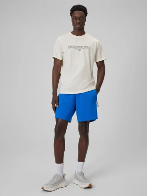 4F Spodenki dresowe męskie - niebieskie S