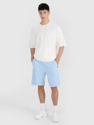 4F Spodenki dresowe męskie - niebieskie L