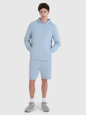 4F Spodenki dresowe męskie - niebieskie XXL