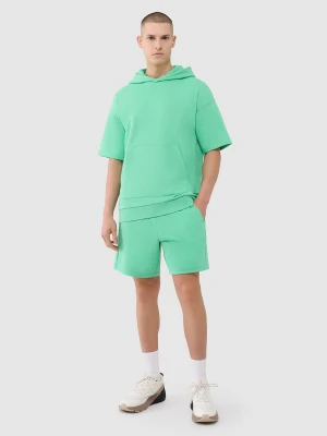 4F Spodenki dresowe męskie - zielone XXL