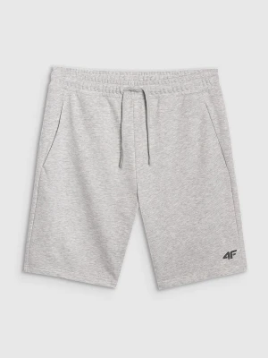 4F Spodenki dresowe regular męskie - szare XXL