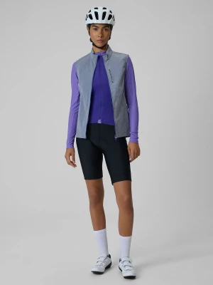 4F Spodenki kolarskie z piankowo-żelową wkładką damskie - czarne L