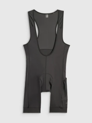 4F Spodenki kolarskie z żelową wkładką męskie - czarne XL