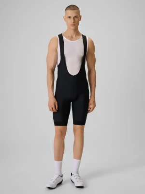 4F Spodenki kolarskie z żelową wkładką męskie - czarne XXL