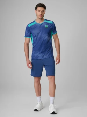 4F Spodenki piłkarskie szybkoschnące męskie - denim XL