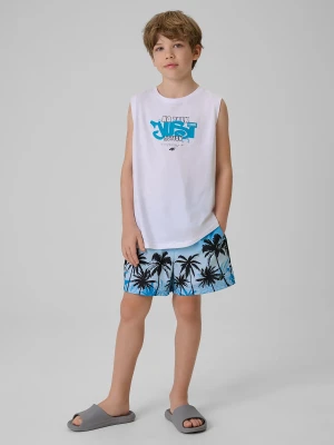 4F Spodenki plażowe boardshorty chłopięce - multikolor 146/152 (10-12 lat)