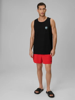 Zdjęcie produktu 4F Spodenki plażowe boardshorty męskie - czerwone XL