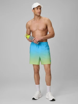 4F Spodenki plażowe boardshorty męskie - niebieskie L