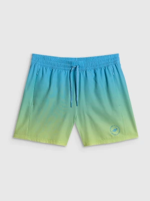 4F Spodenki plażowe boardshorty męskie - niebieskie L