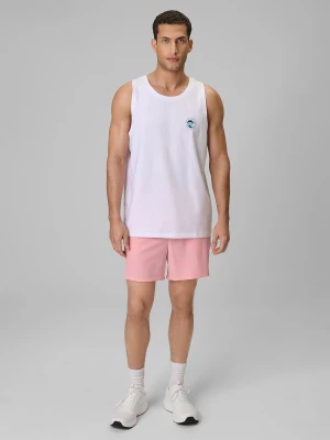 4F Spodenki plażowe boardshorty męskie - różowe XXL