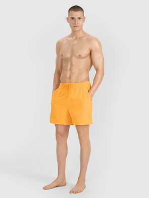 4F Spodenki plażowe męskie - pomarańczowe XXL