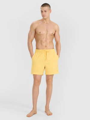 4F Spodenki plażowe męskie - żółte S