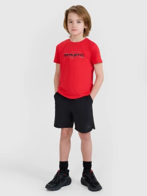 4F Spodenki sportowe szybkoschnące chłopięce - czarne 158/164 (12-14 lat)