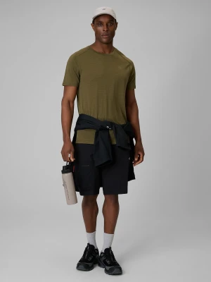 4F Spodenki trekkingowe szybkoschnące męskie - czarne 3XL