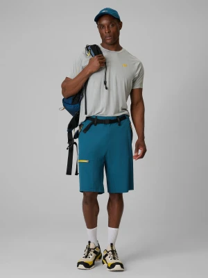 4F Spodenki trekkingowe szybkoschnące męskie - granatowe M