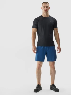 4F Spodenki treningowe regular szybkoschnące męskie - granatowe M