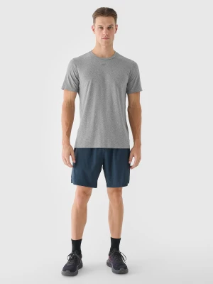 4F Spodenki treningowe regular szybkoschnące męskie - zielone 3XL