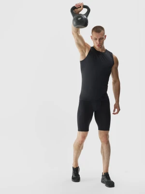 4F Spodenki treningowe slim szybkoschnące męskie - czarne M