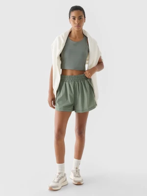 4F Spodenki treningowe szybkoschnące 4F x Anna Lewandowska - oliwkowe XL