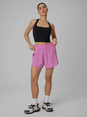 4F Spodenki treningowe szybkoschnące damskie - różowe XL