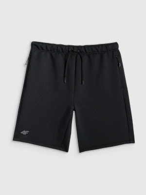 4F Spodenki treningowe szybkoschnące męskie - czarne XXL