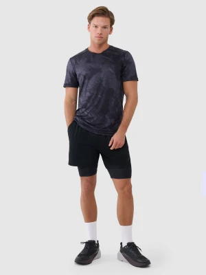 4F Spodenki treningowe szybkoschnące męskie - czarne L