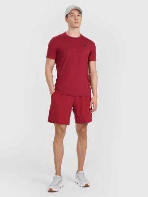 4F Spodenki treningowe szybkoschnące męskie - czerwone M