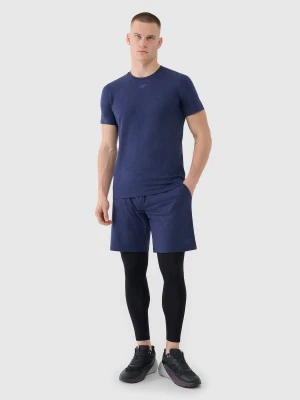 4F Spodenki treningowe szybkoschnące męskie - granatowe XL