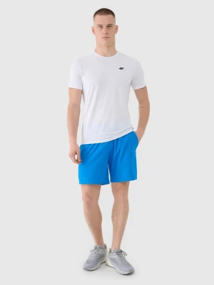 4F Spodenki treningowe szybkoschnące męskie - niebieskie 3XL