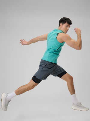 4F Spodenki treningowe szybkoschnące męskie - szare S