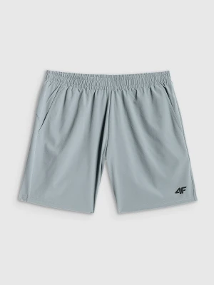 4F Spodenki treningowe szybkoschnące męskie - szare L