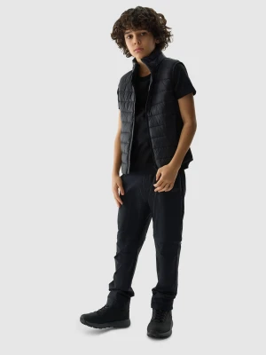 4F Spodnie 4Way Stretch chłopięce - czarne 152 (11-12 lat)