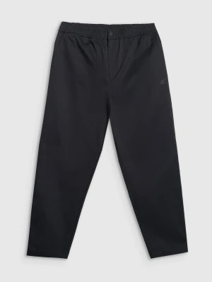 4F Spodnie casual męskie - czarne XXL