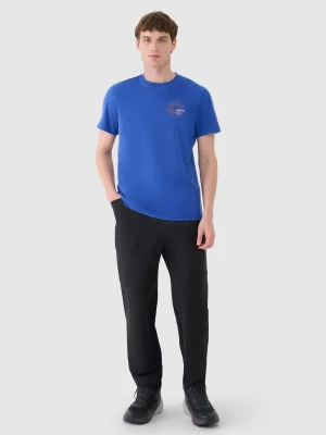 4F Spodnie casualowe męskie - czarne 3XL