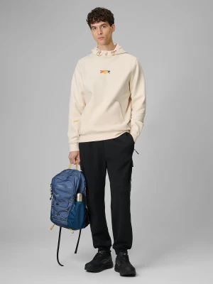 4F Spodnie dresowe cargo męskie - czarne M