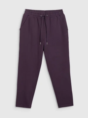 4F Spodnie dresowe damskie - fioletowe XL