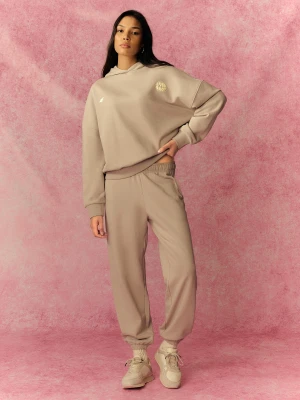 4F Spodnie dresowe joggery damskie - szare L