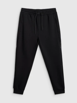 4F Spodnie dresowe joggery męskie - czarne S