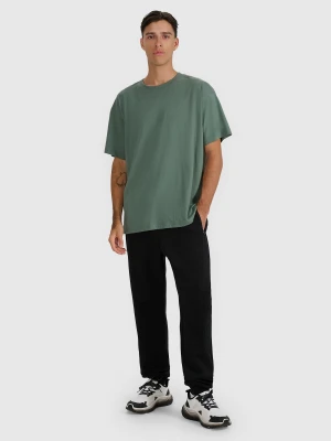 4F Spodnie dresowe joggery męskie - czarne M