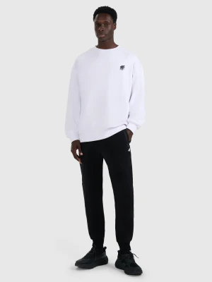 4F Spodnie dresowe joggery męskie - czarne XXL