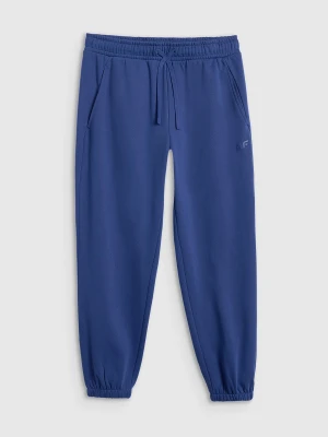 4F Spodnie dresowe joggery męskie - granatowe XL