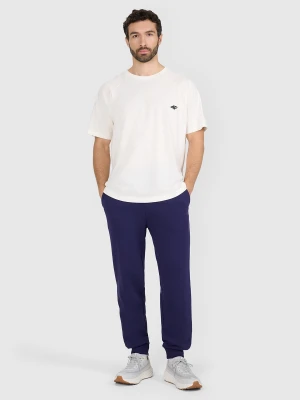 4F Spodnie dresowe joggery męskie - granatowe S